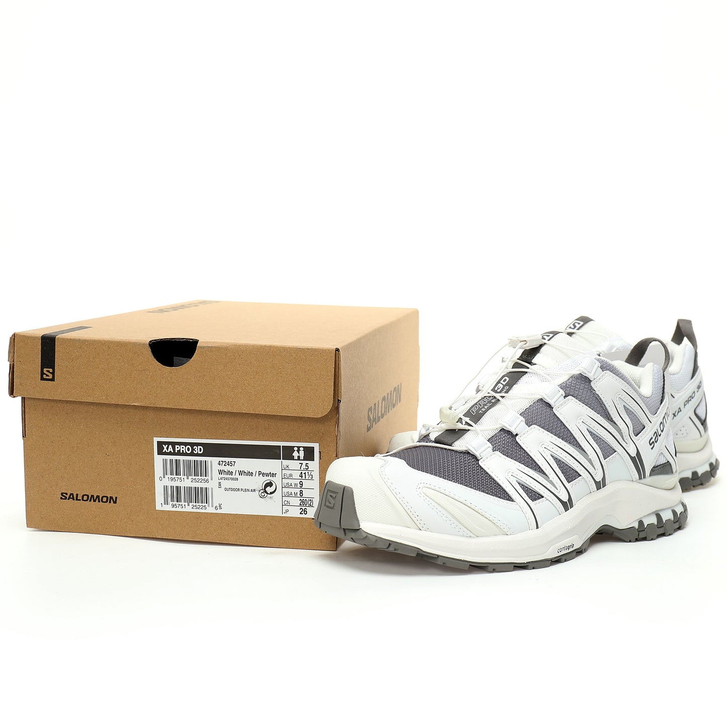 SALOMON XA PRO 3D GTX   White/Grey