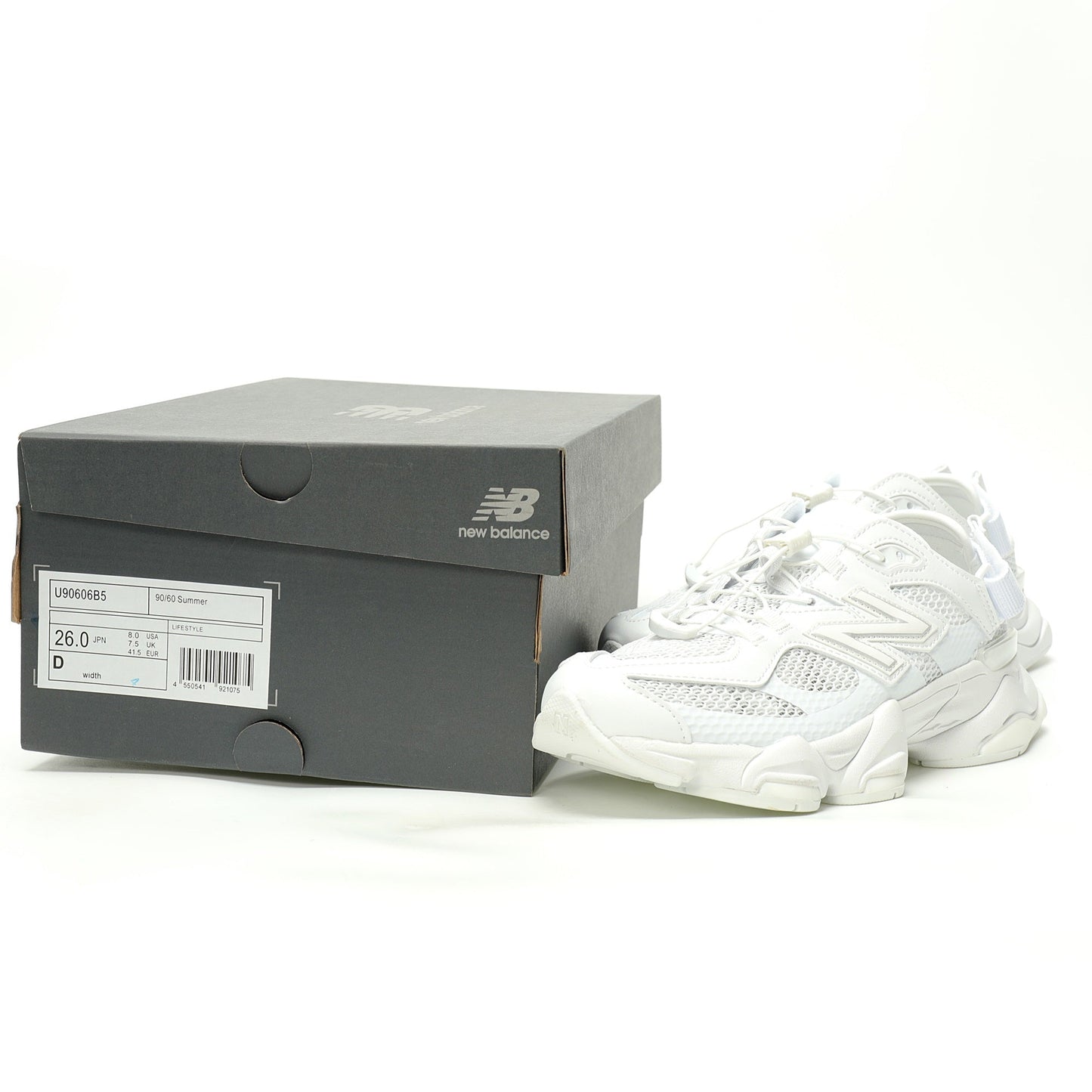 New Balance U9060 Sneaker  Mesh surface / White