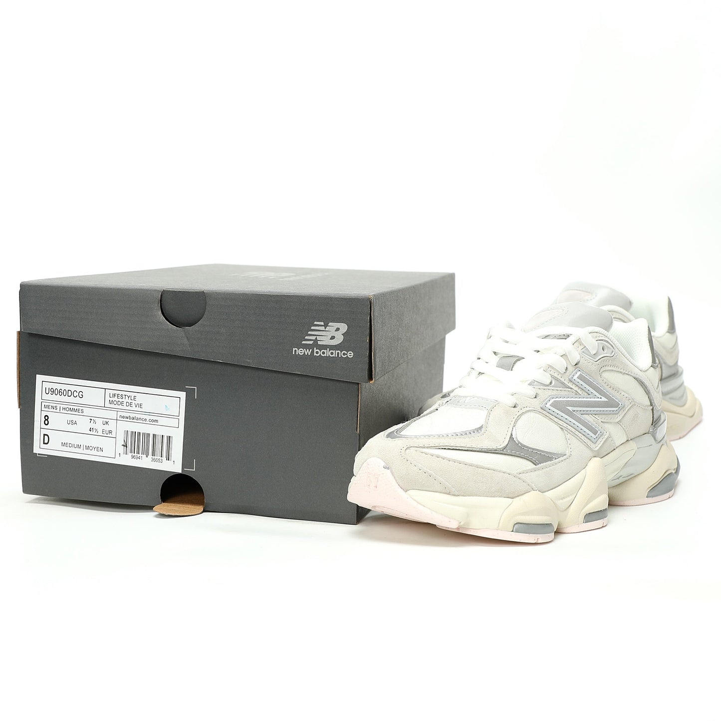 New Balance 9060 Sneaker   Light gray / Light pink