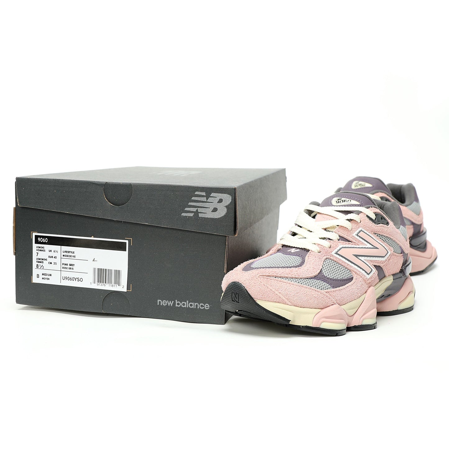 New Balance 9060 Light   Pink / Gray