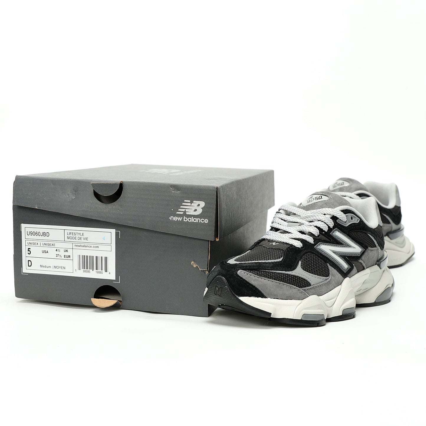 New Balance 9060 Sneaker   Black/Grey