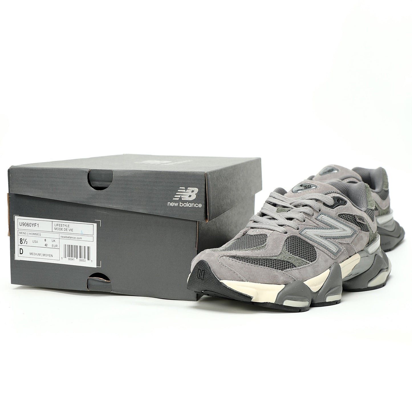 New Balance U9060 Sneaker  Yuanzu Grey