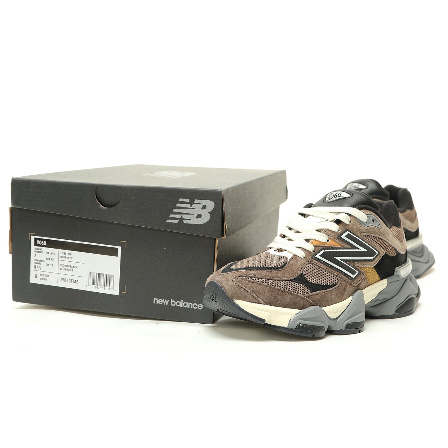 New Balance 9060 Sneaker   Brown