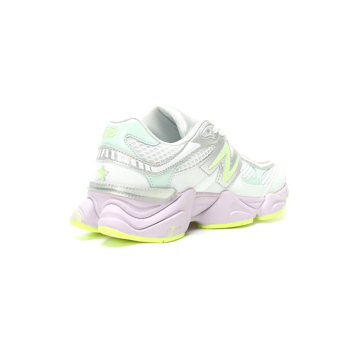 New Balance 9060 Sneaker  Light green / Yellow / Silver