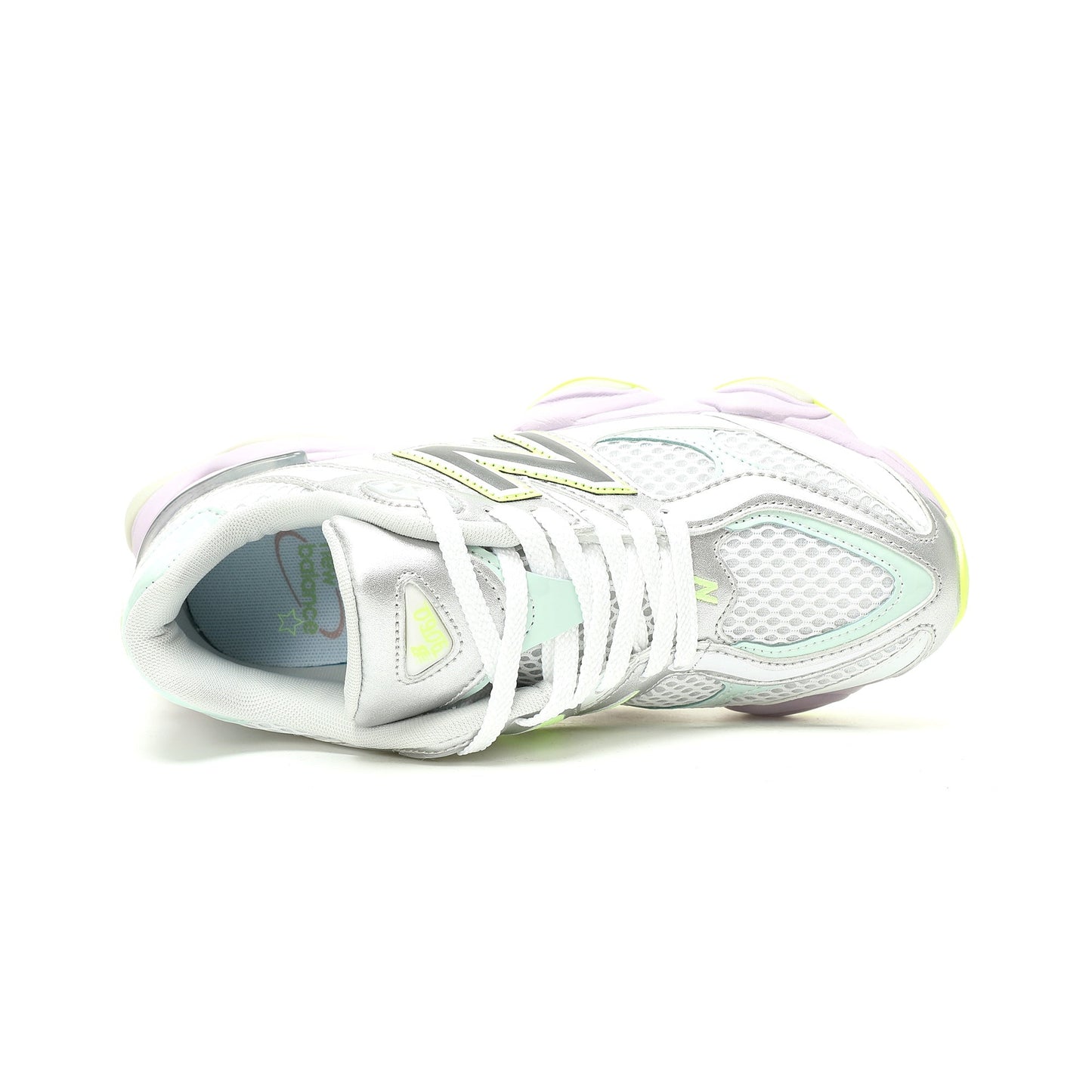 New Balance 9060 Sneaker  Light green / Yellow / Silver