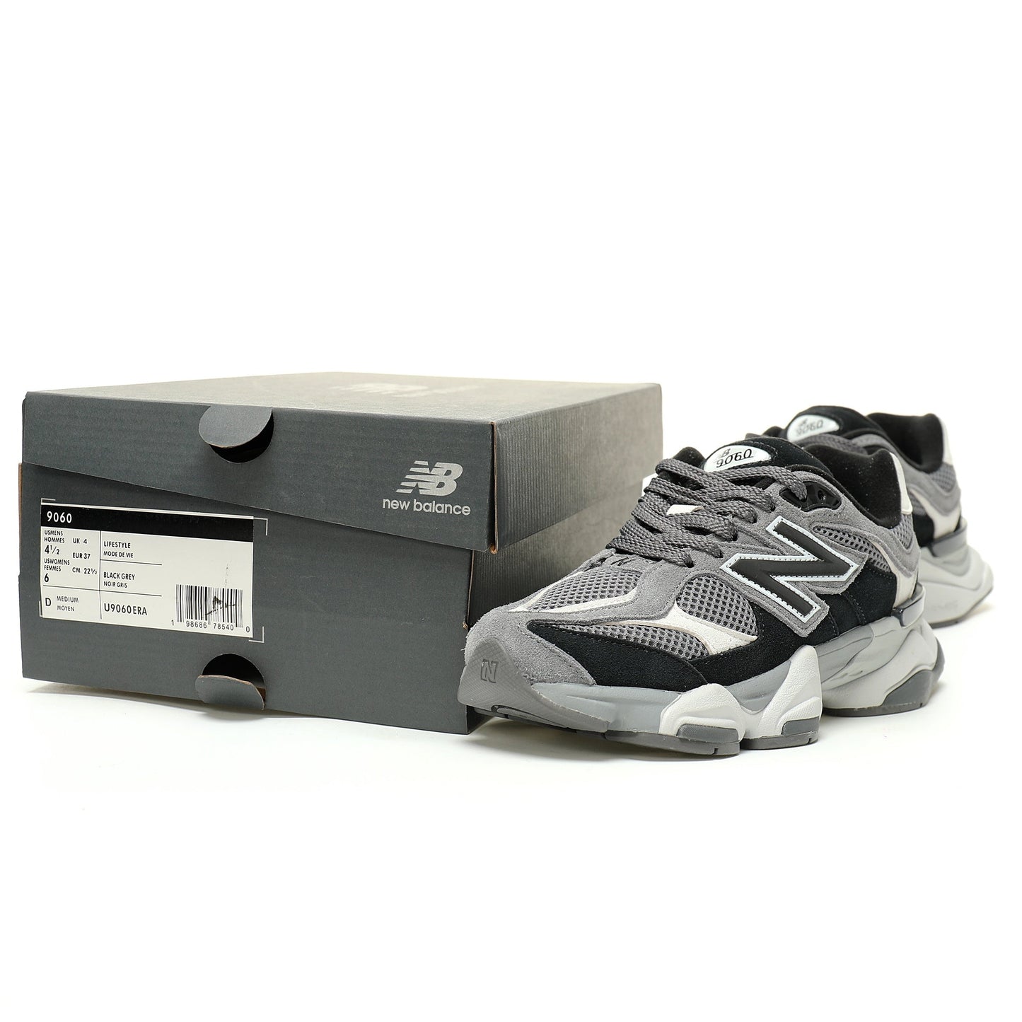 New Balance 9060 Sneaker   Black/Grey