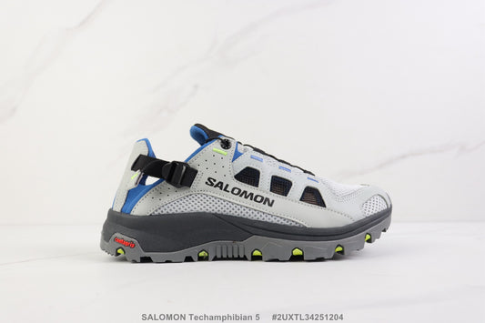 Salomon Techamphibian 5'   Grey / Blue