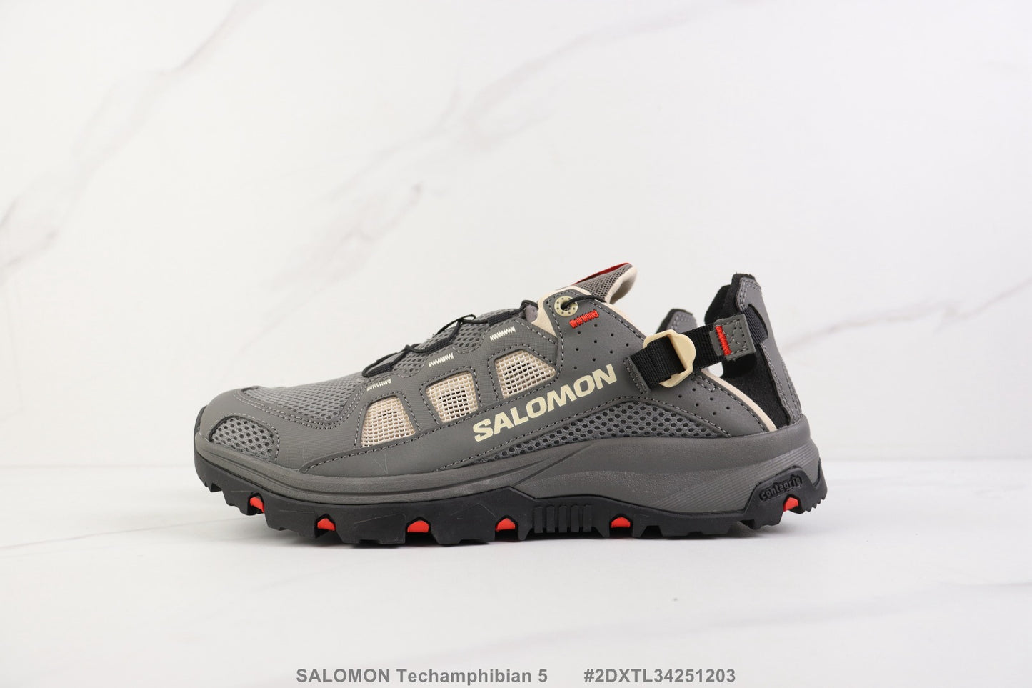 Salomon Techamphibian 5'   Grey / Beige