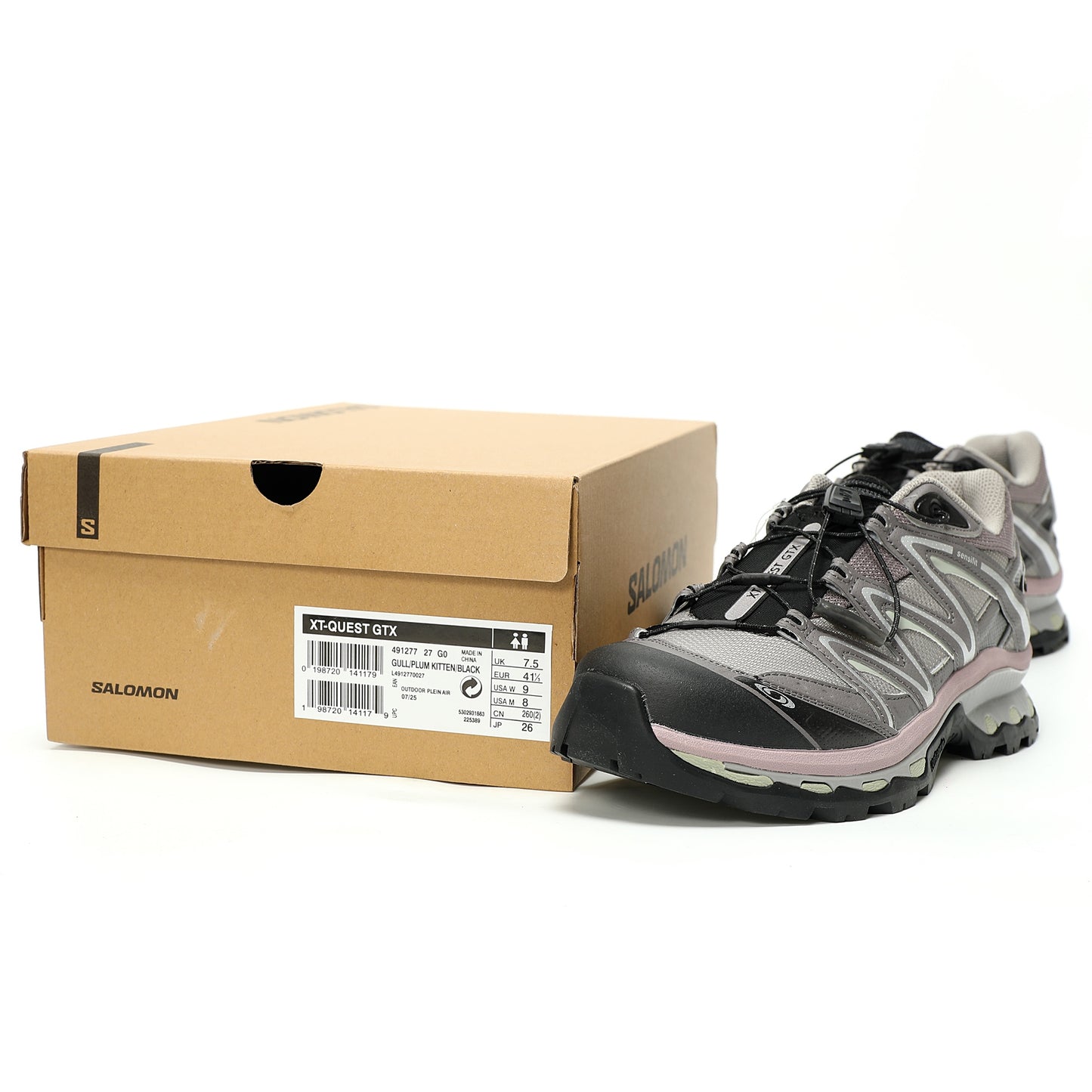 SALOMON XT-Quest Adv   Grey / Black / Pink