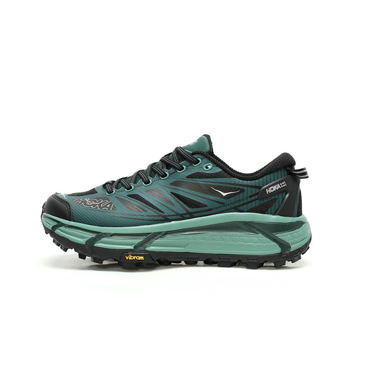 HOKA Mafate Speed 2 Low | Trail Running Shoes   Green/Black