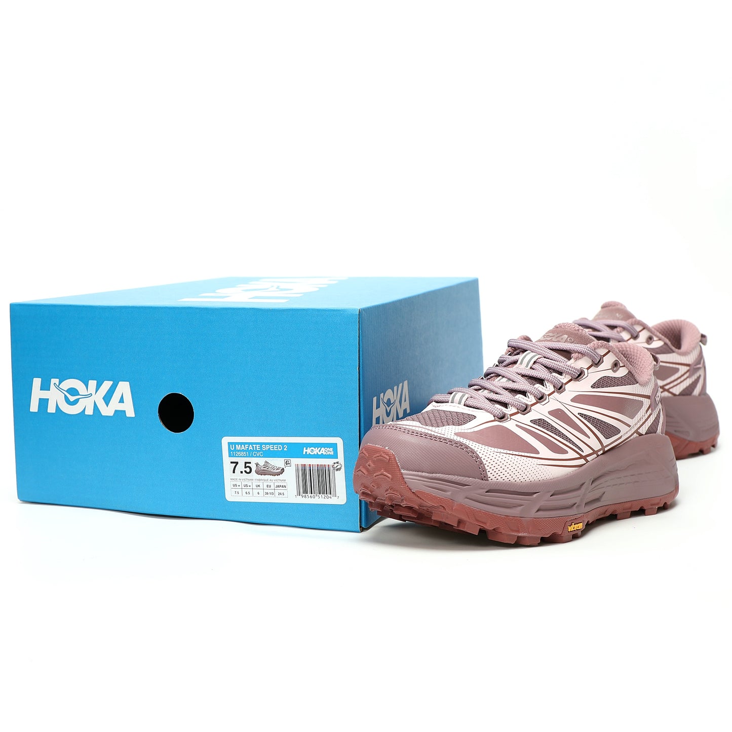 HOKA Mafate Speed 2 Low | Trail Running Shoes   Pink carnation