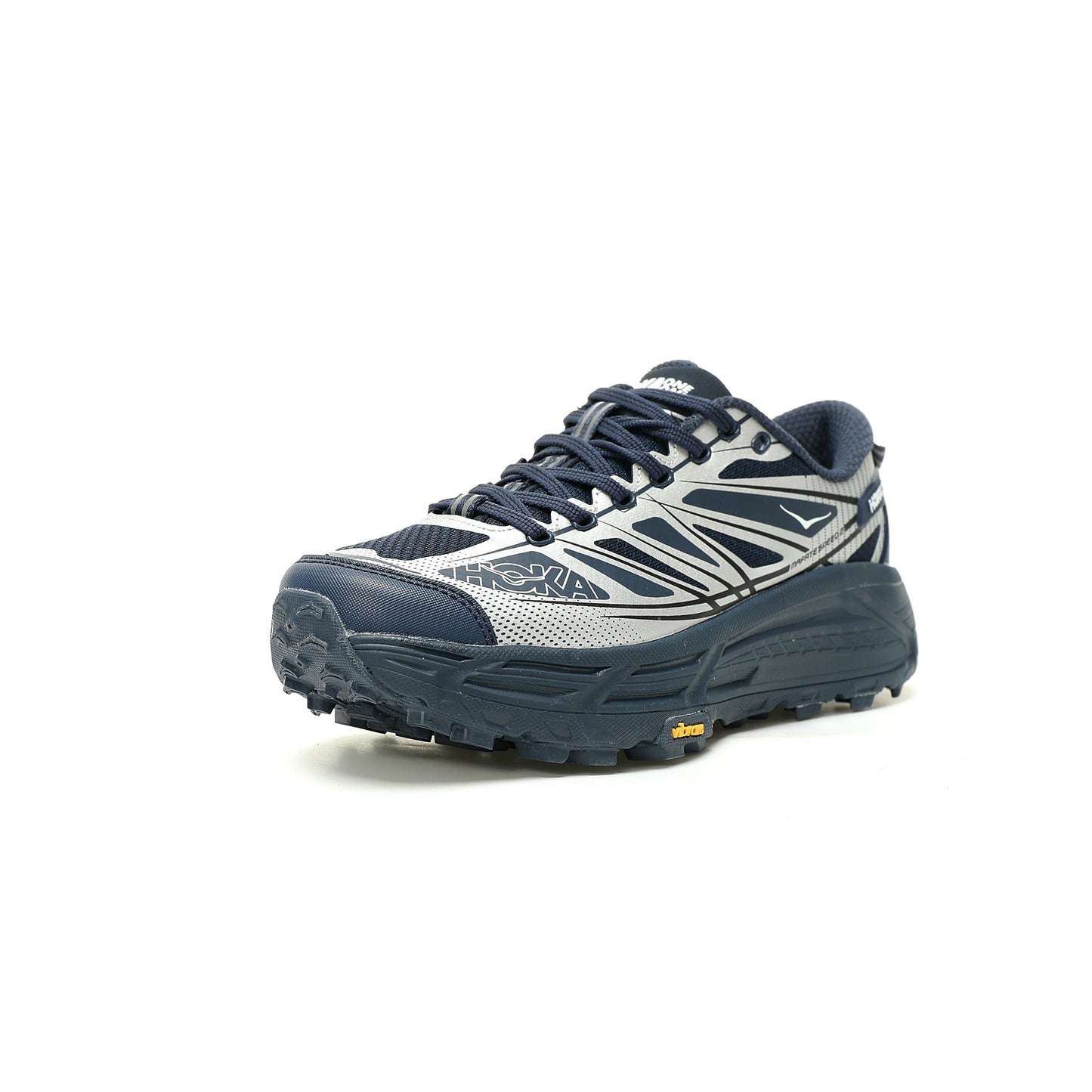 HOKA Mafate Speed 2 Low | Trail Running Shoes   Navy / Silver