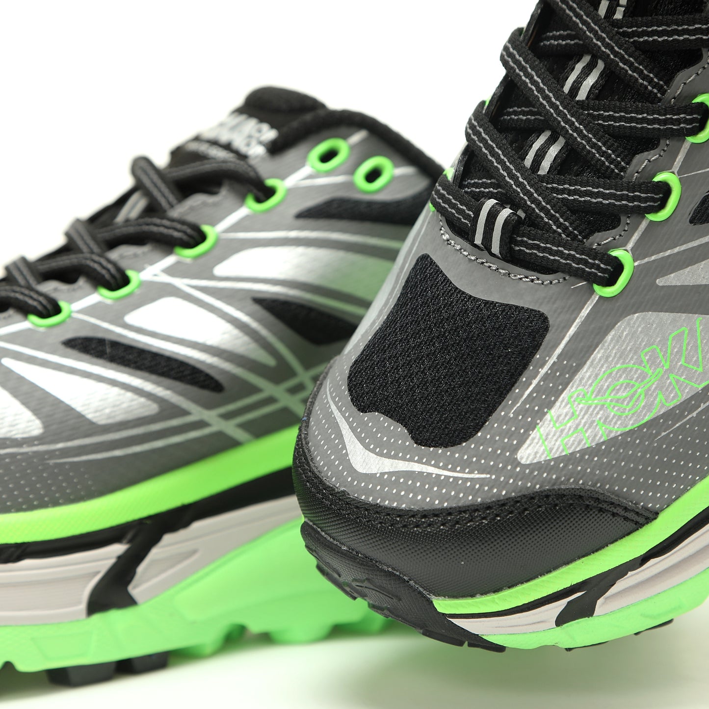HOKA Mafate Speed 2 Low | Trail Running Shoes   Black/Grey/Green