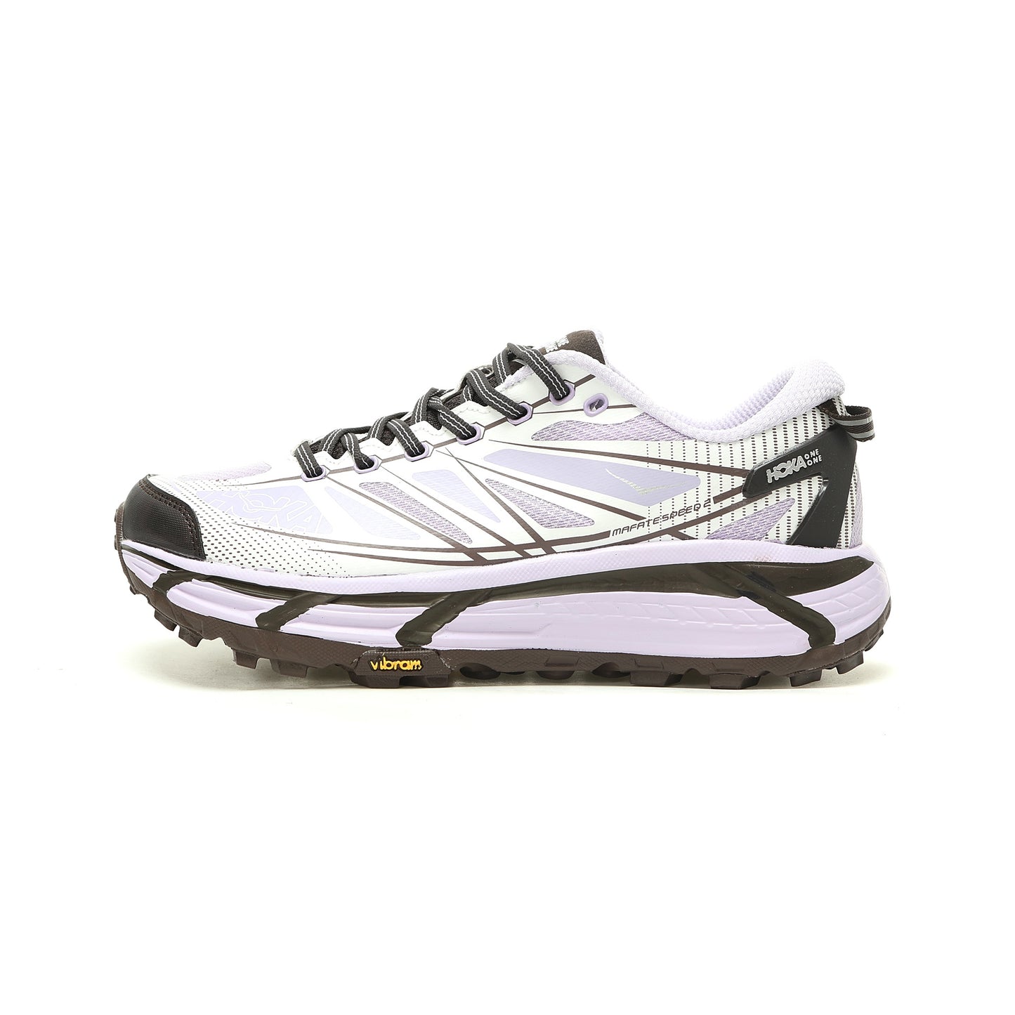 HOKA Mafate Speed 2 Low | Trail Running Shoes   Purple/Brown