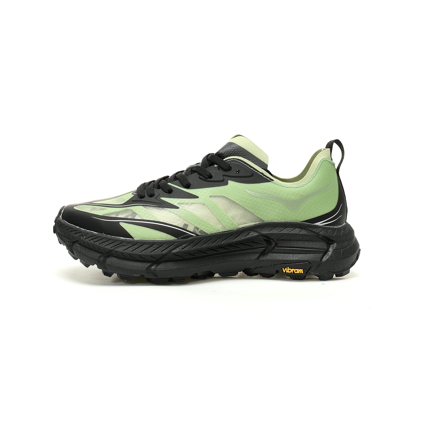 HOKA Mafate Speed 2 Low | Trail Running Shoes   Black/Green