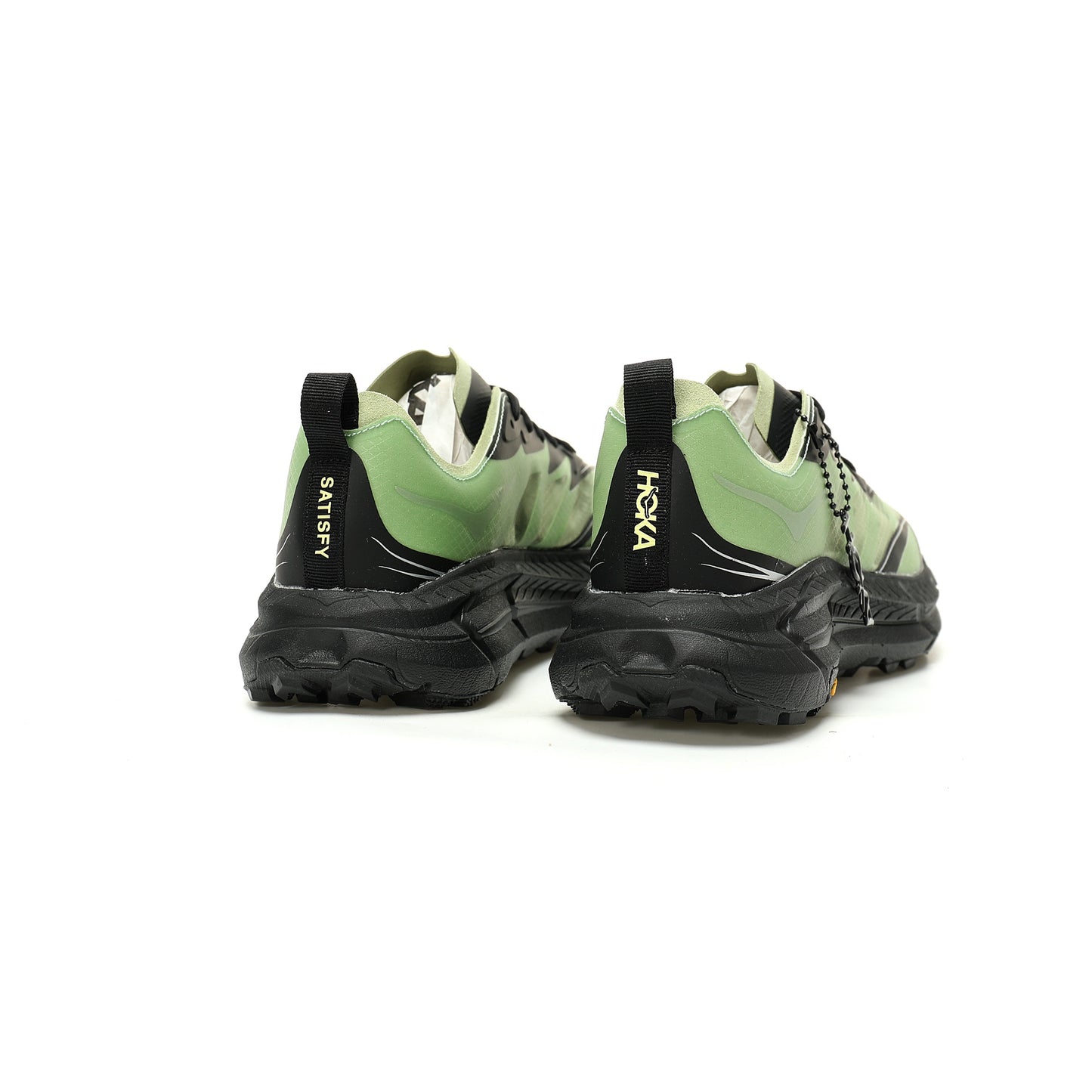 HOKA Mafate Speed 2 Low | Trail Running Shoes   Black/Green