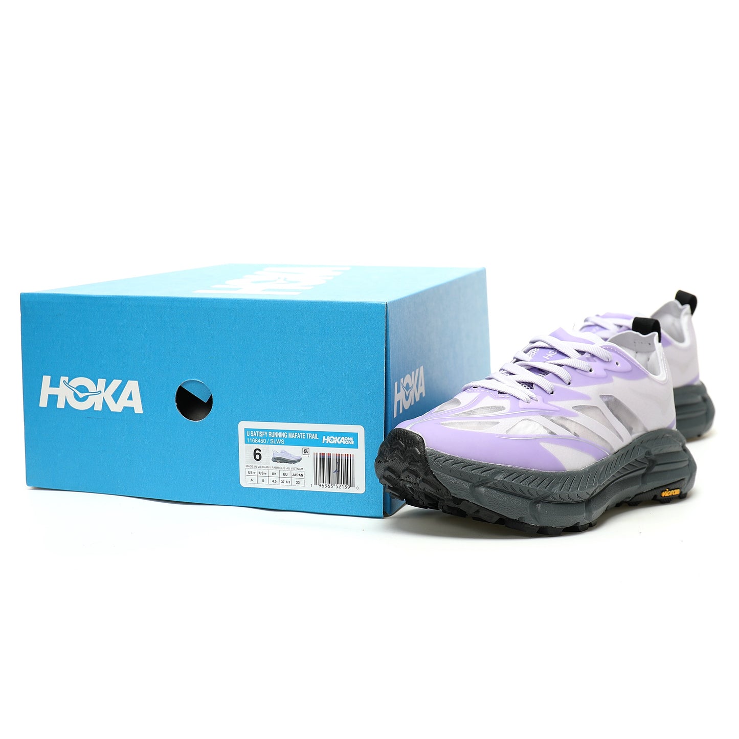 HOKA Mafate Speed 2 Low | Trail Running Shoes    Purple/Grey