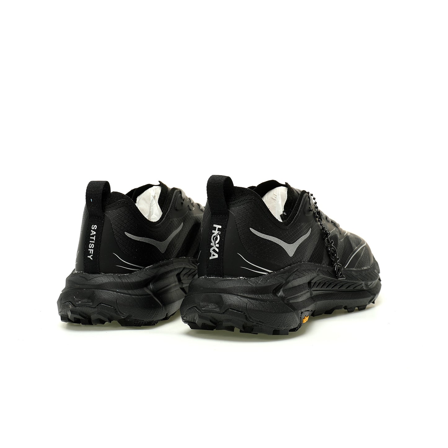 HOKA Mafate Speed 2 Low | Trail Running Shoes   Black / Silver