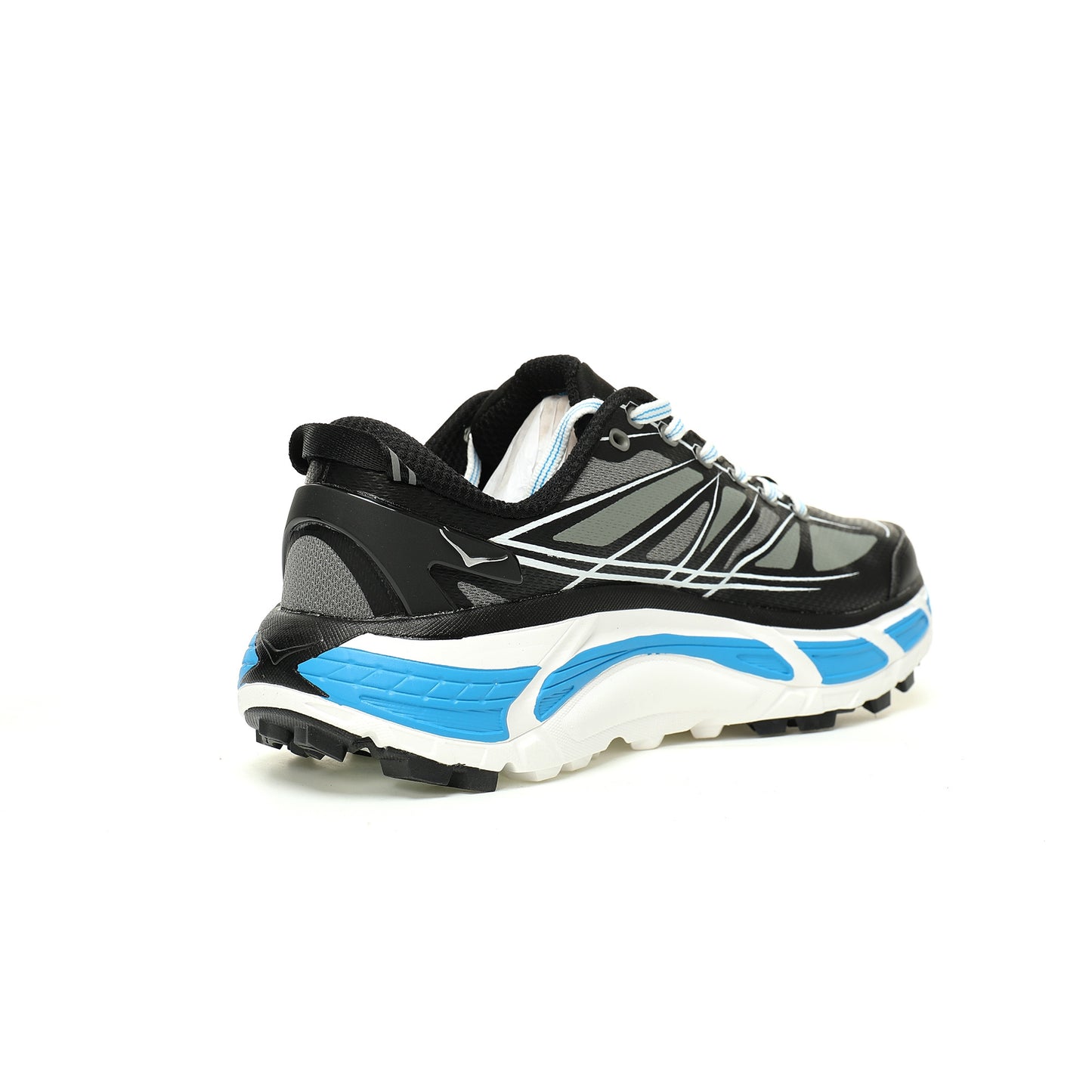 HOKA Mafate Speed 2 Low | Trail Running Shoes   Black / Grey / Blue