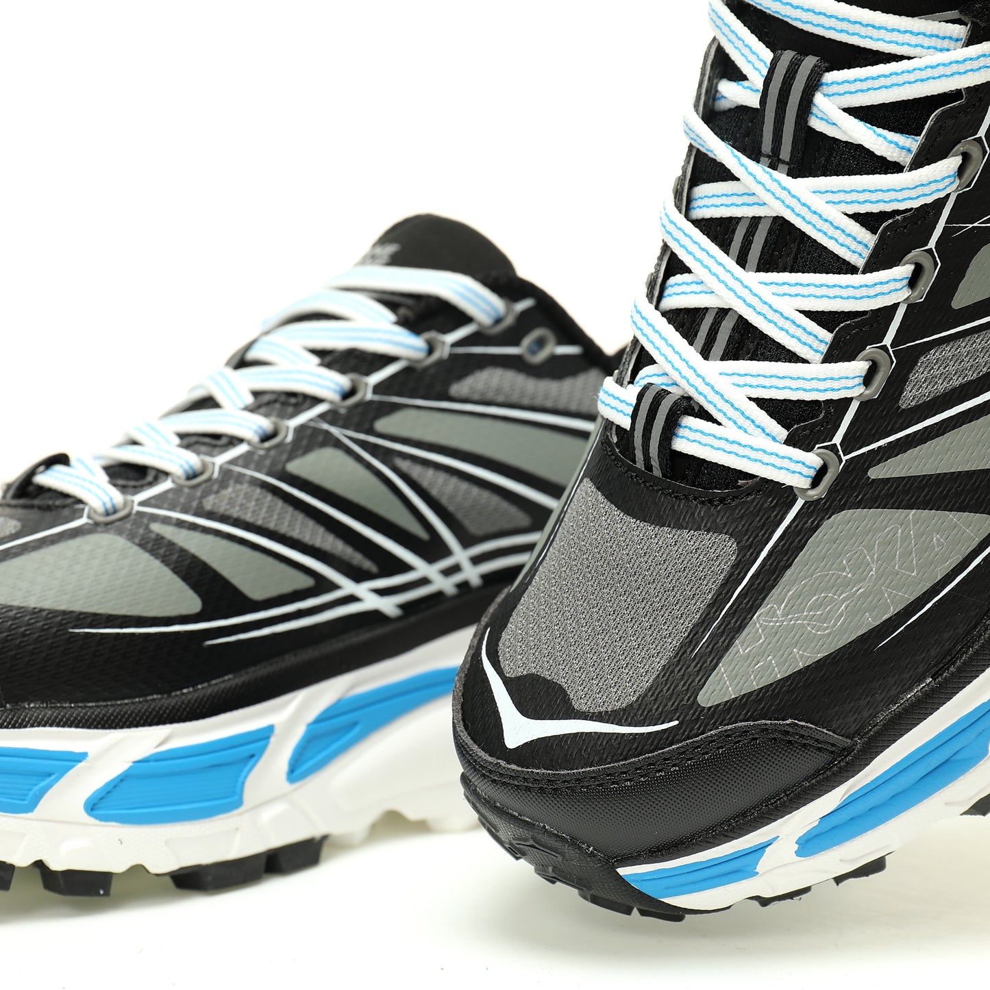 HOKA Mafate Speed 2 Low | Trail Running Shoes   Black / Grey / Blue