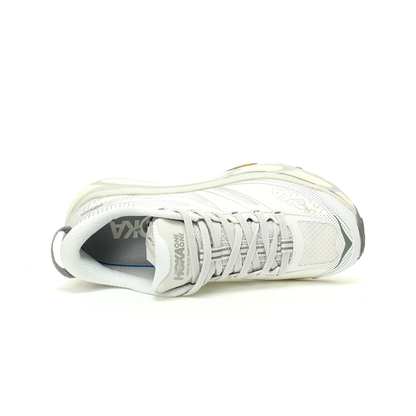 HOKA Mafate Speed 2 Low | Trail Running Shoes   White/Grey