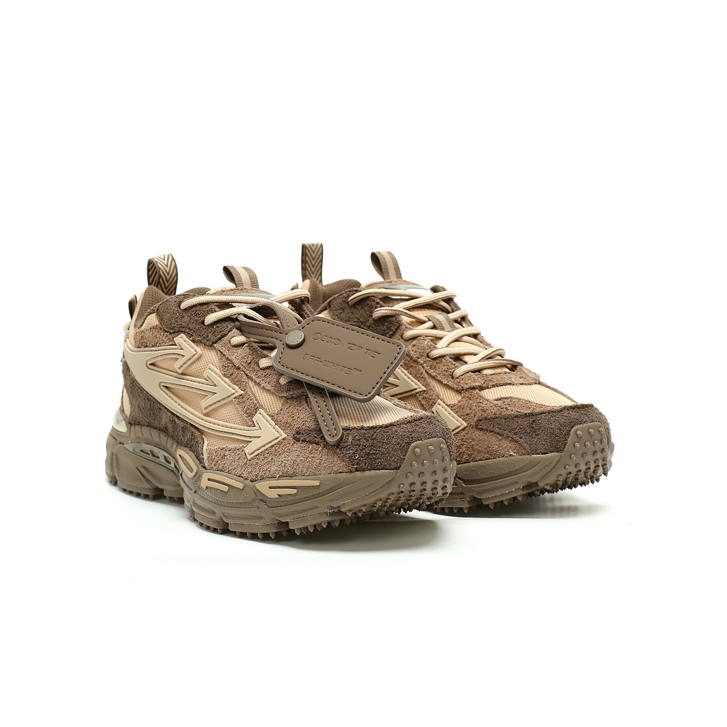 Off-White™ "Be Right Back" Sneaker — BRB    Brown