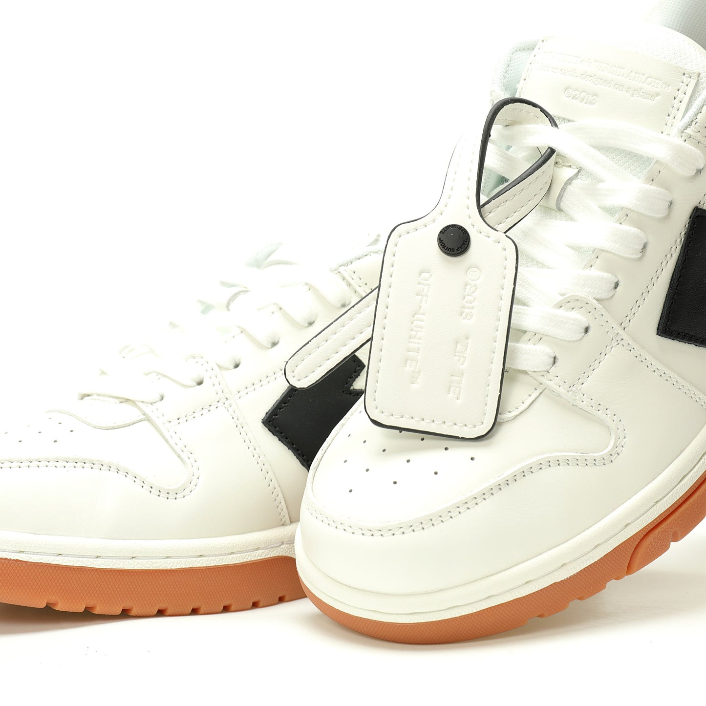 Off-White™ "Out Of Office" OOO Sneaker   White/Black