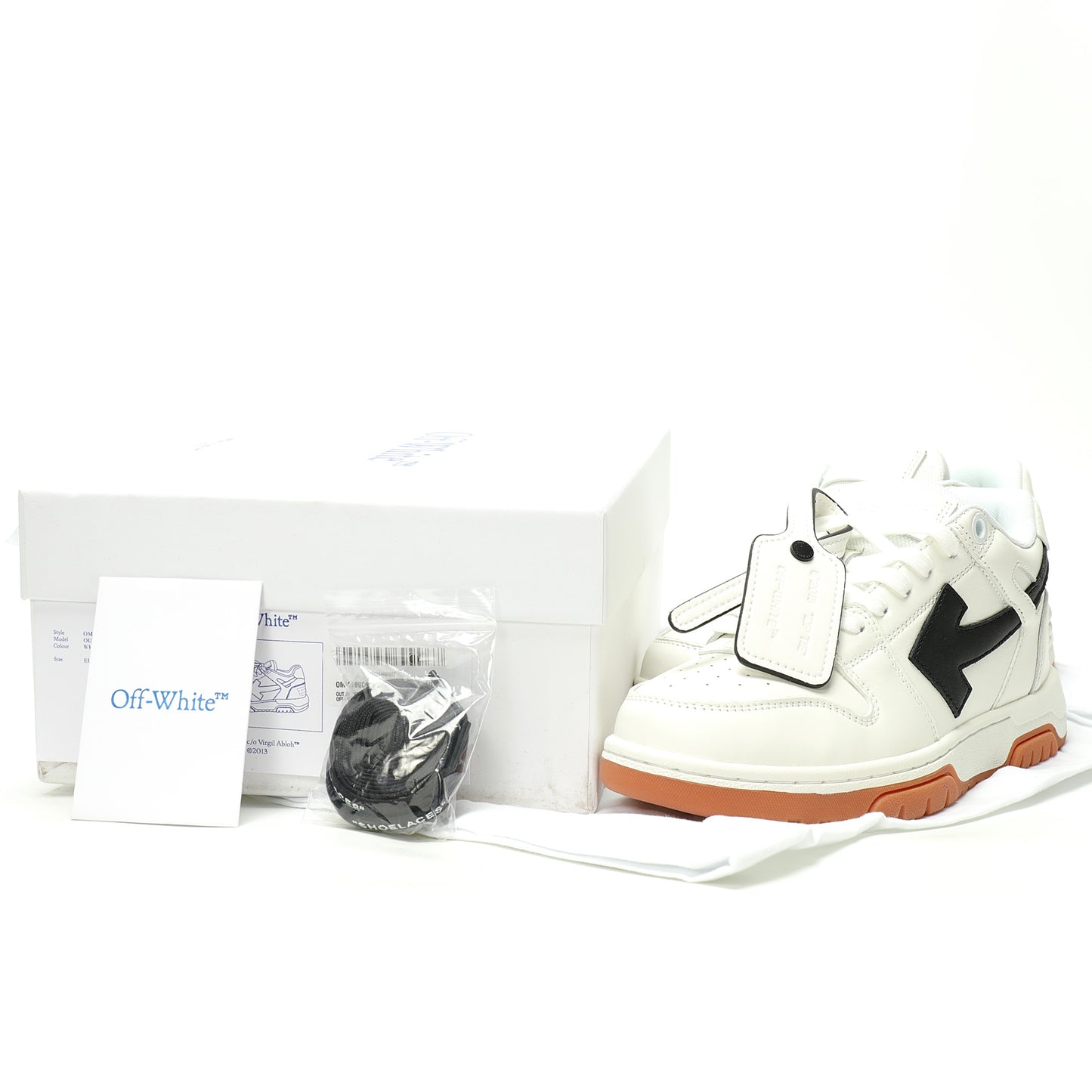 Off-White™ "Out Of Office" OOO Sneaker   White/Black