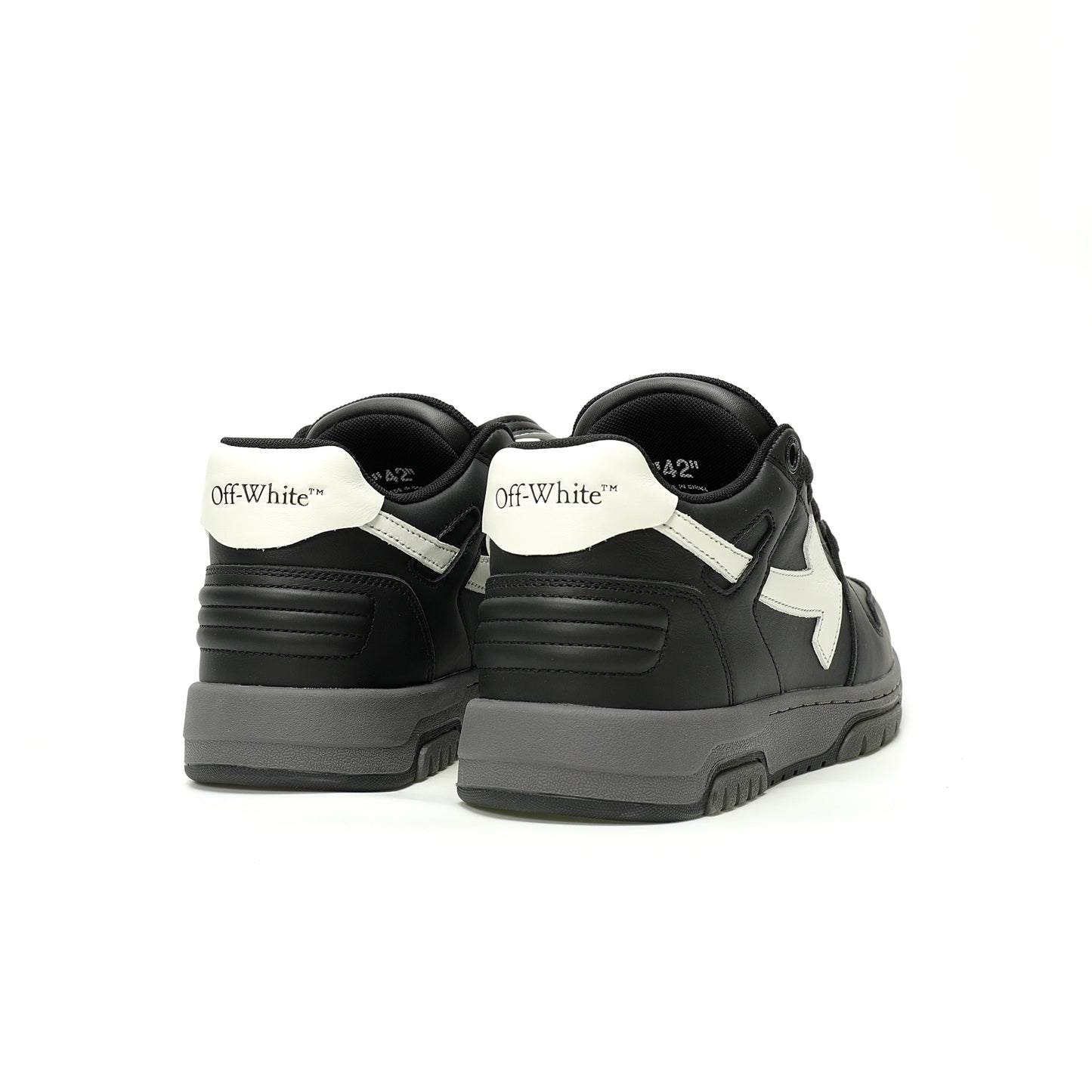Off-White™ "Out Of Office" OOO Sneaker   Black/White
