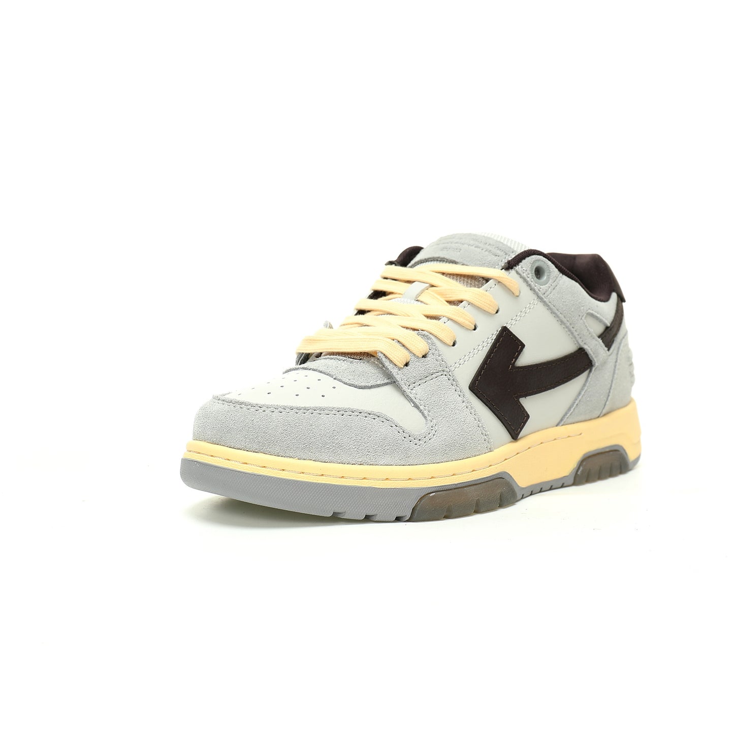 Off-White™ "Out Of Office" OOO Sneaker   Grey/White/Black