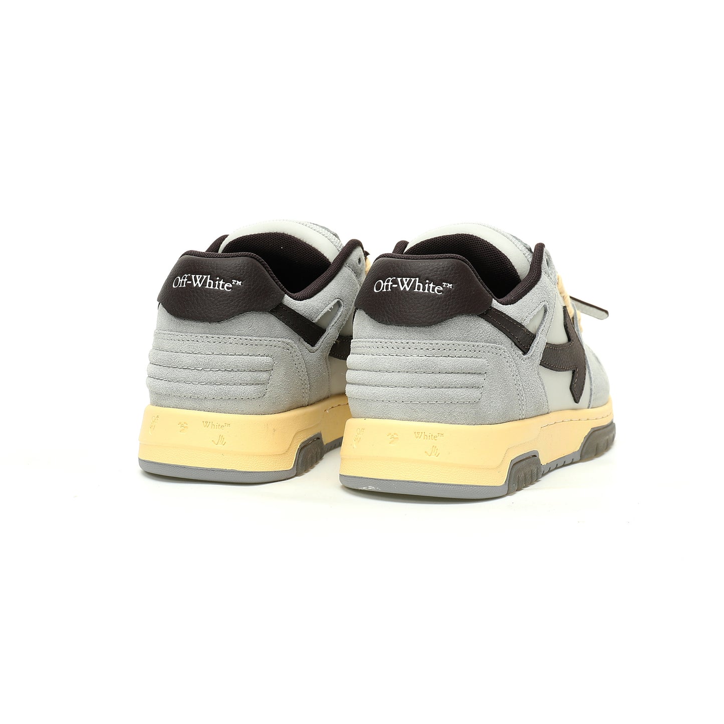 Off-White™ "Out Of Office" OOO Sneaker   Grey/White/Black