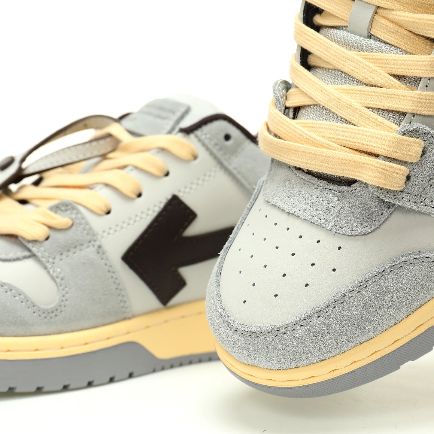 Off-White™ "Out Of Office" OOO Sneaker   Grey/White/Black