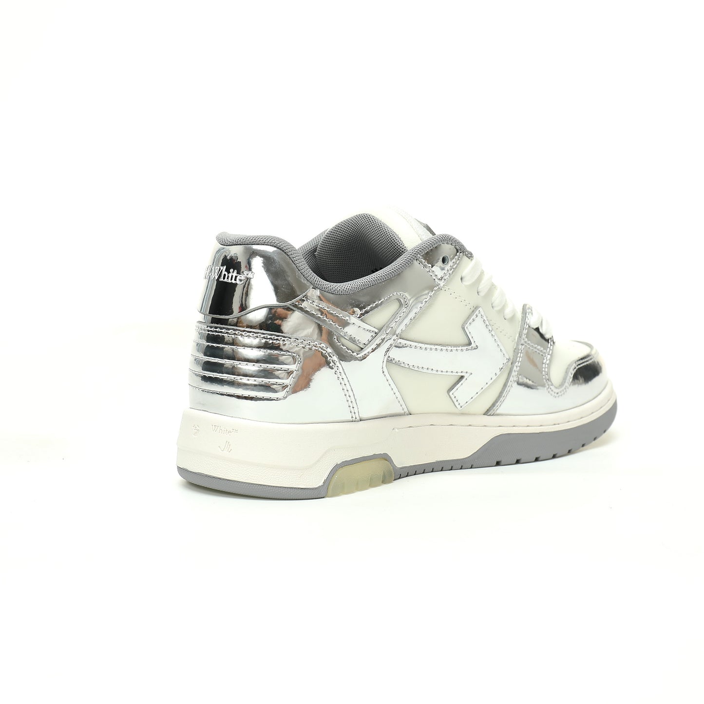 Off-White™ "Out Of Office" OOO Sneaker  White/Silver