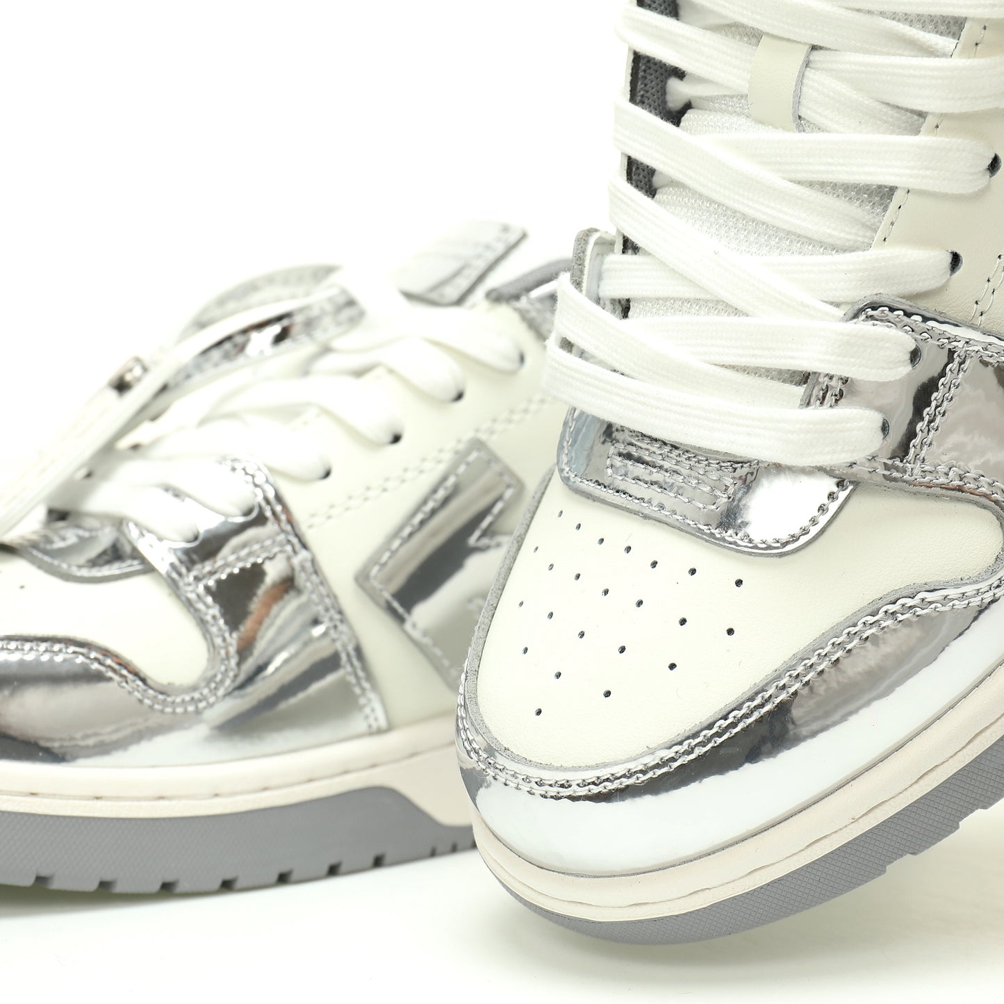 Off-White™ "Out Of Office" OOO Sneaker  White/Silver