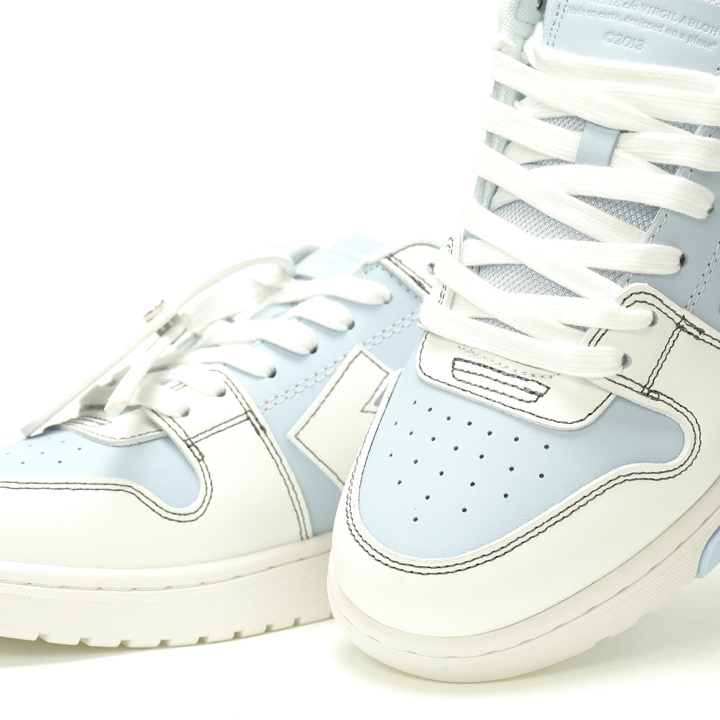 Off-White™ "Out Of Office" OOO Sneaker  White / Blue