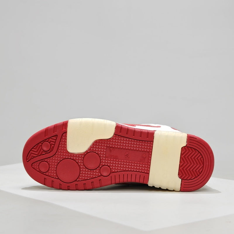 Off-White™ "Out Of Office" OOO Sneaker  White / Red