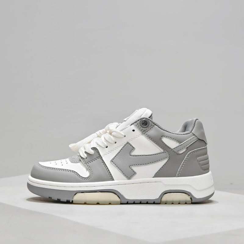 Off-White™ "Out Of Office" OOO Sneaker   White/Grey