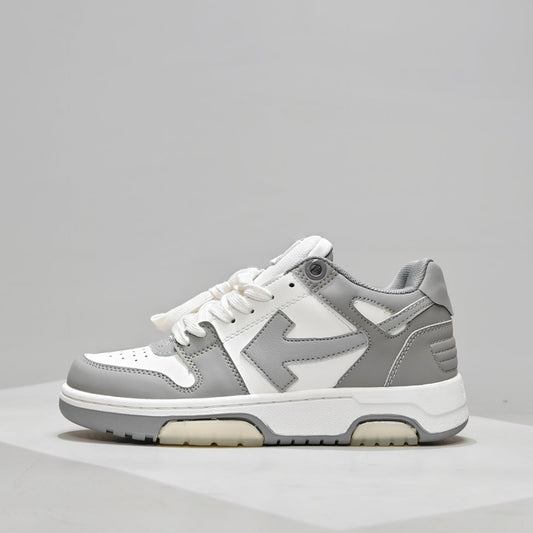 Off-White™ "Out Of Office" OOO Sneaker   White/Grey
