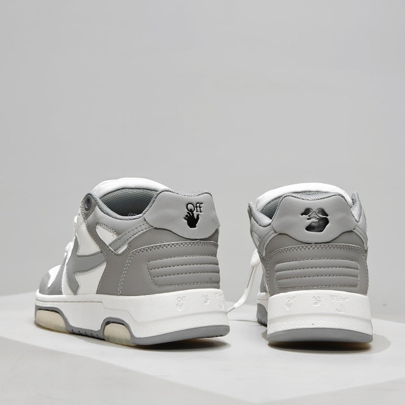 Off-White™ "Out Of Office" OOO Sneaker   White/Grey