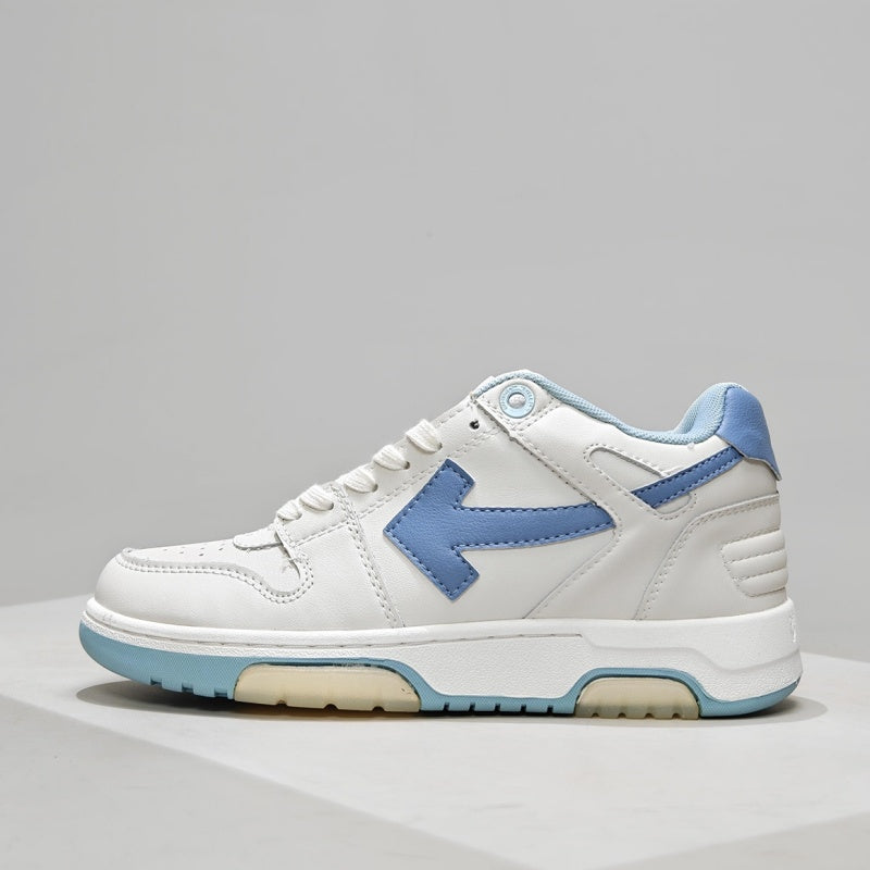 Off-White™ "Out Of Office" OOO Sneaker   White / Blue