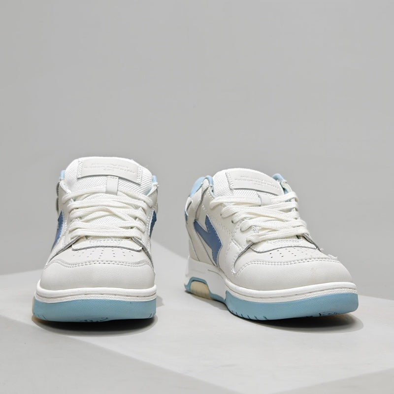 Off-White™ "Out Of Office" OOO Sneaker   White / Blue