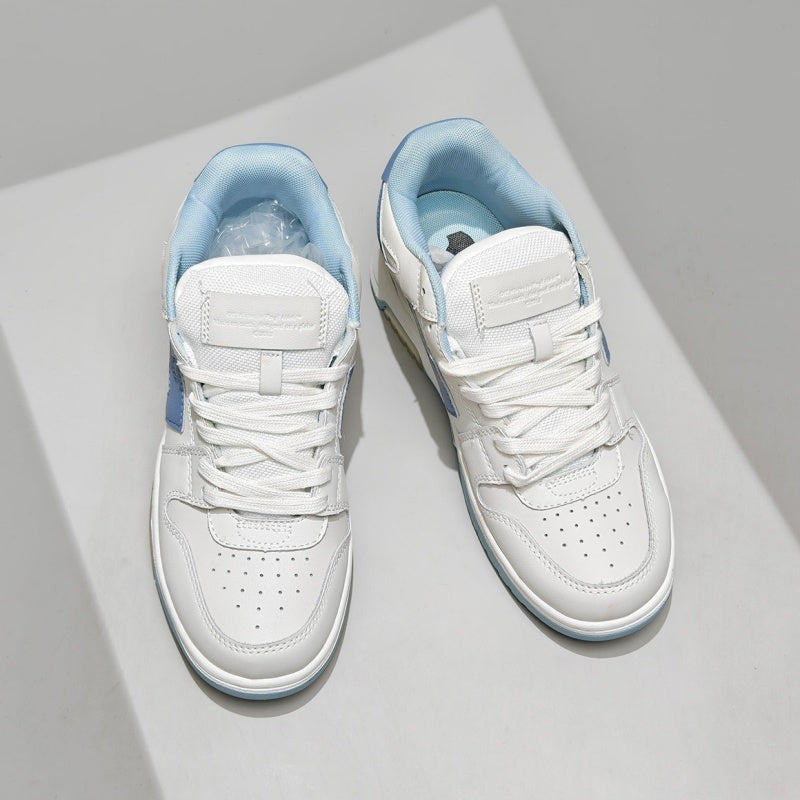 Off-White™ "Out Of Office" OOO Sneaker   White / Blue