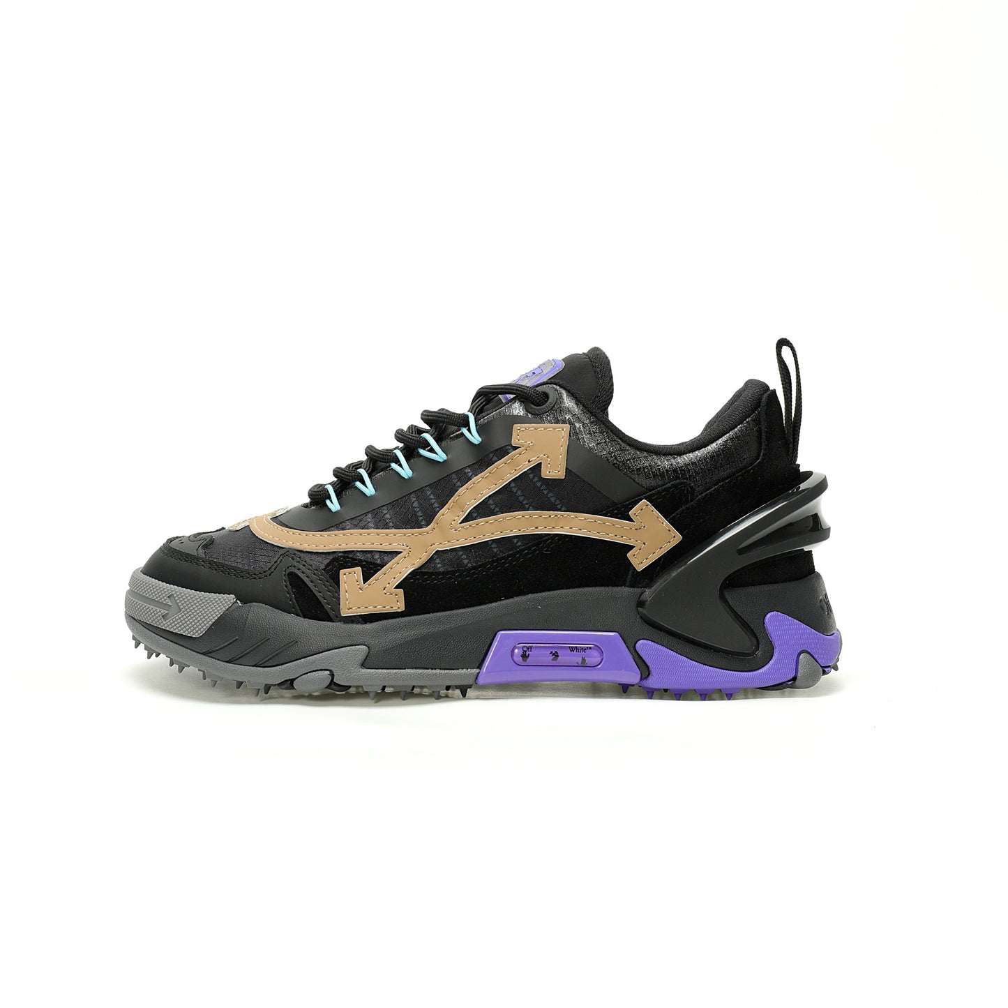Off-White™ ODSY-2000 "Chunky Arrow" Sneaker  Black / Purple