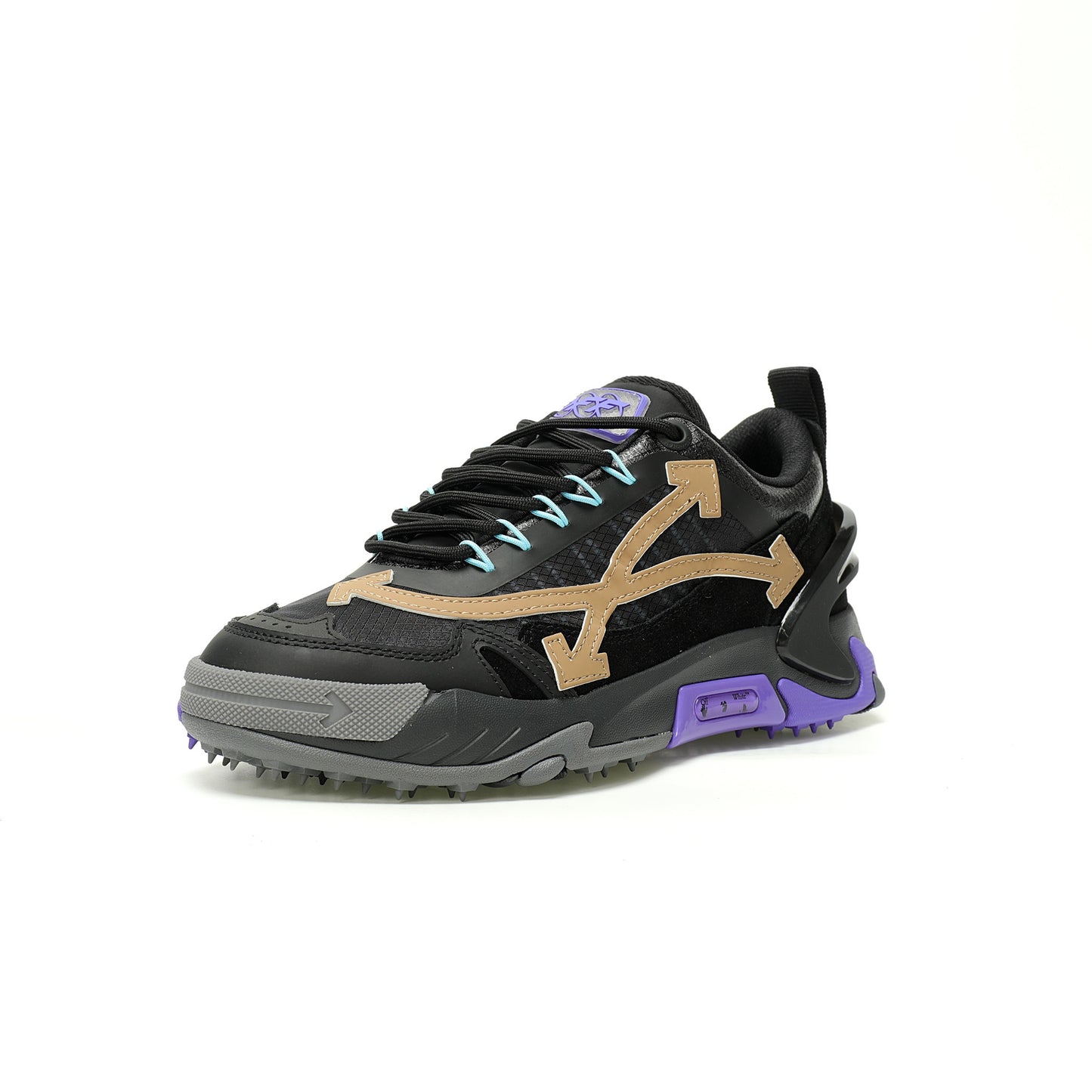 Off-White™ ODSY-2000 "Chunky Arrow" Sneaker  Black / Purple