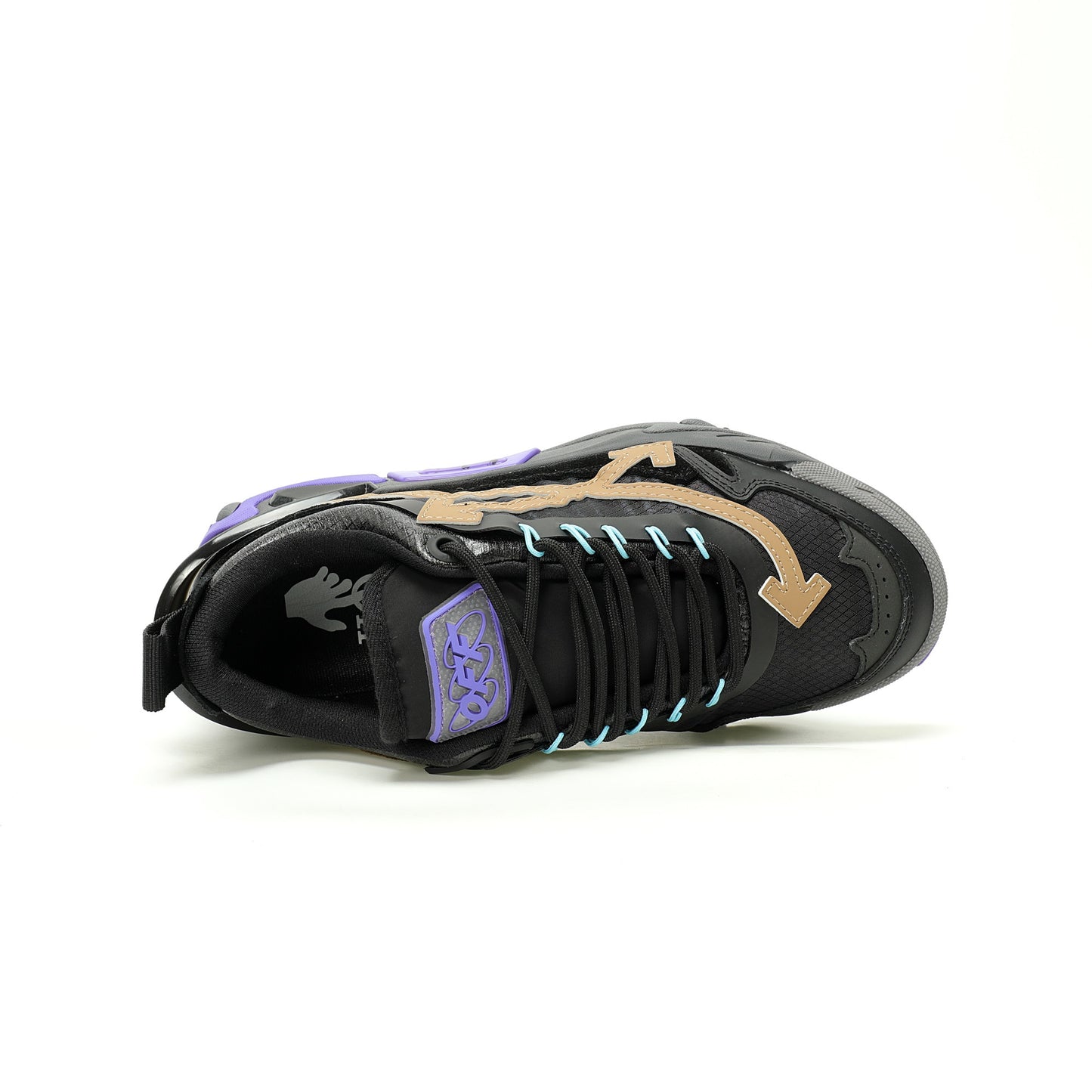 Off-White™ ODSY-2000 "Chunky Arrow" Sneaker  Black / Purple
