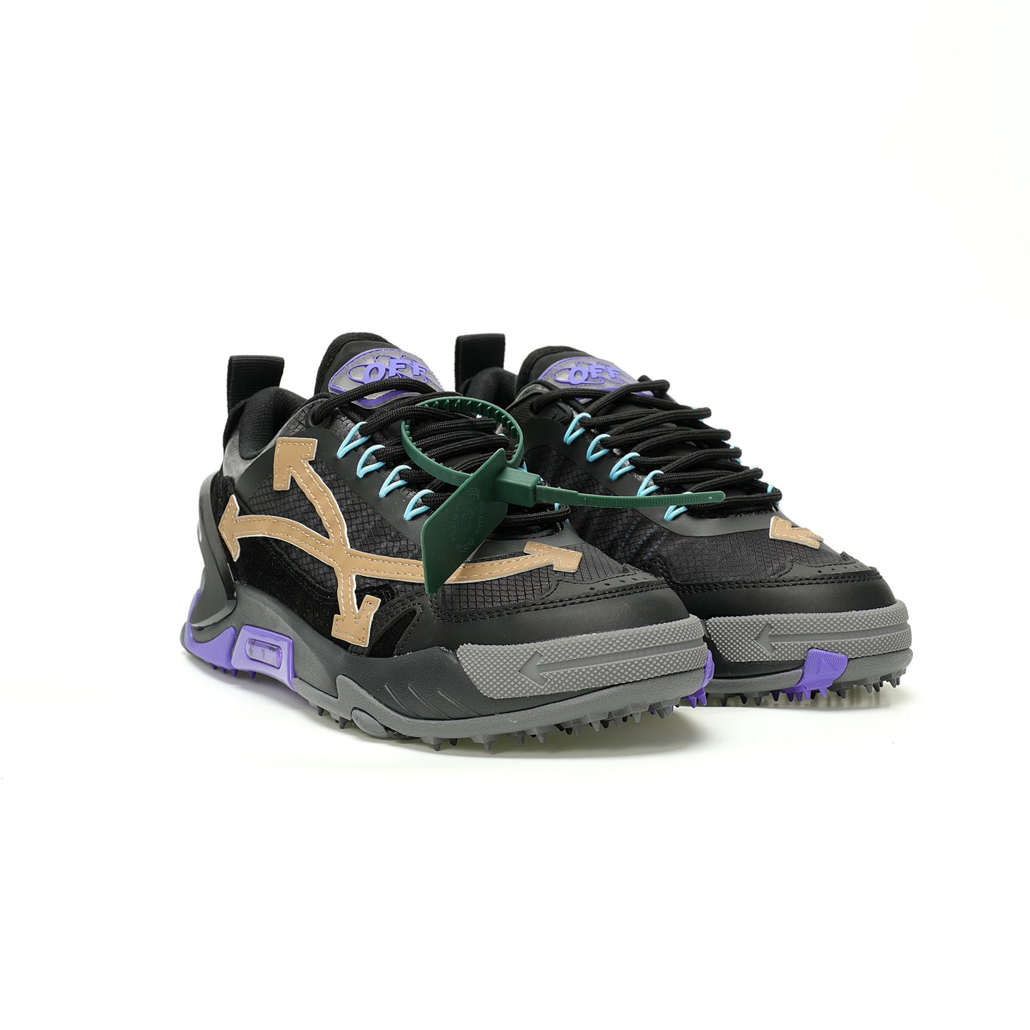 Off-White™ ODSY-2000 "Chunky Arrow" Sneaker  Black / Purple