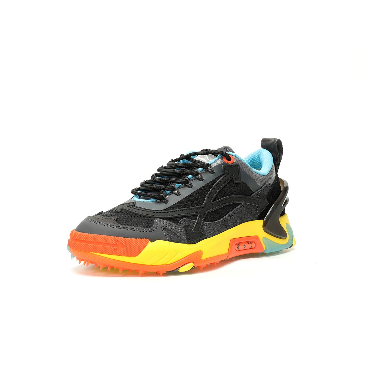 Off-White™ ODSY-2000 "Chunky Arrow" Sneaker   Black / Yellow