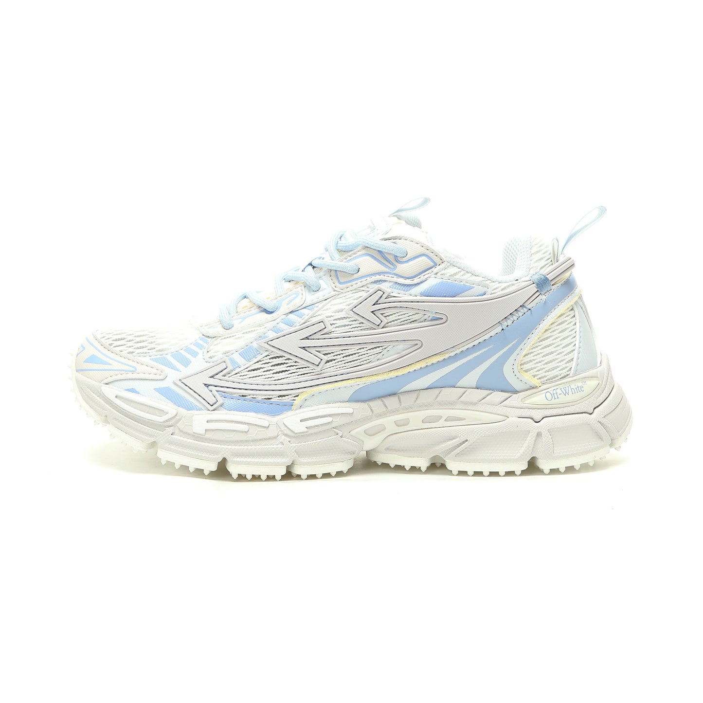 Off-White™ "Be Right Back" Sneaker — BRB   White / Blue