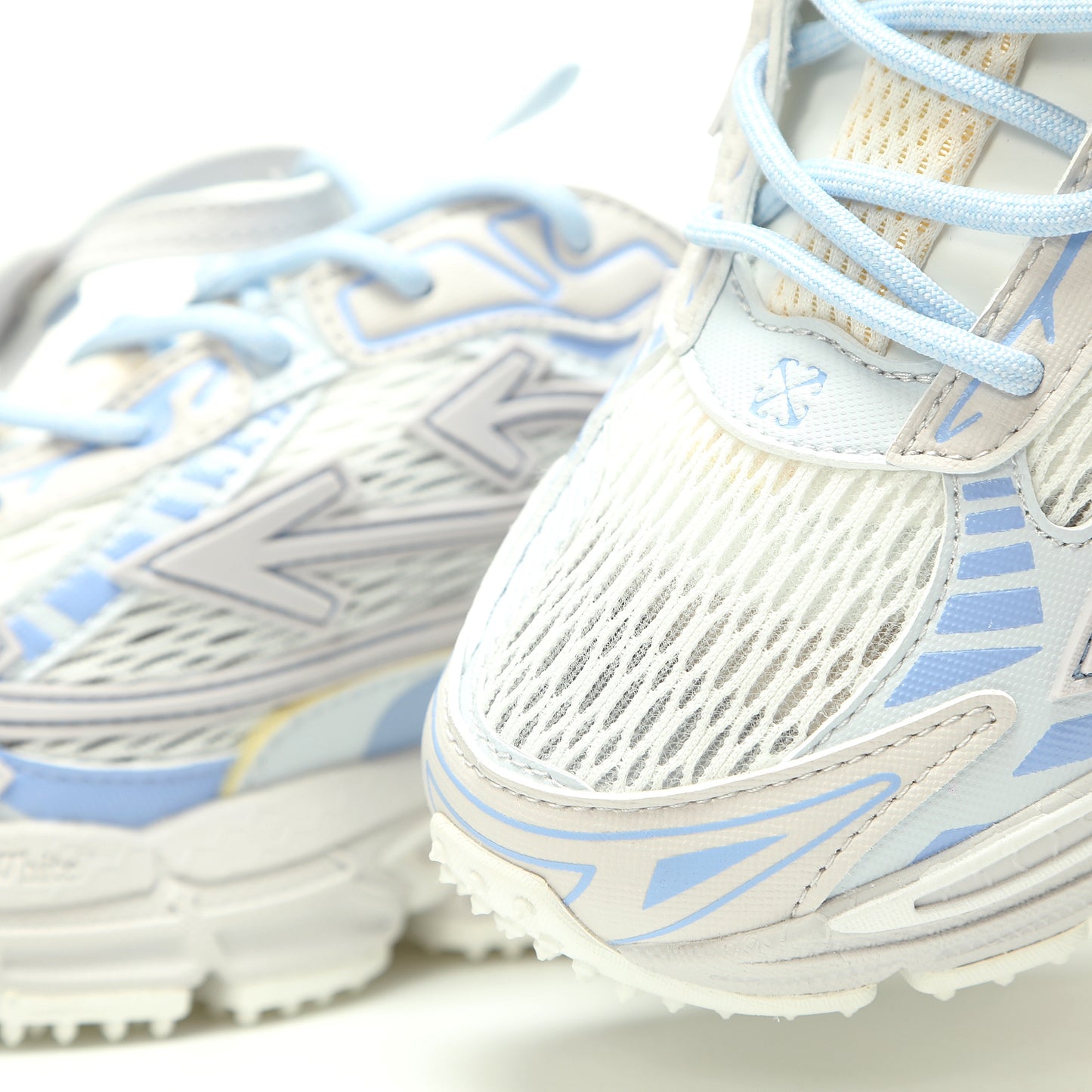 Off-White™ "Be Right Back" Sneaker — BRB   White / Blue