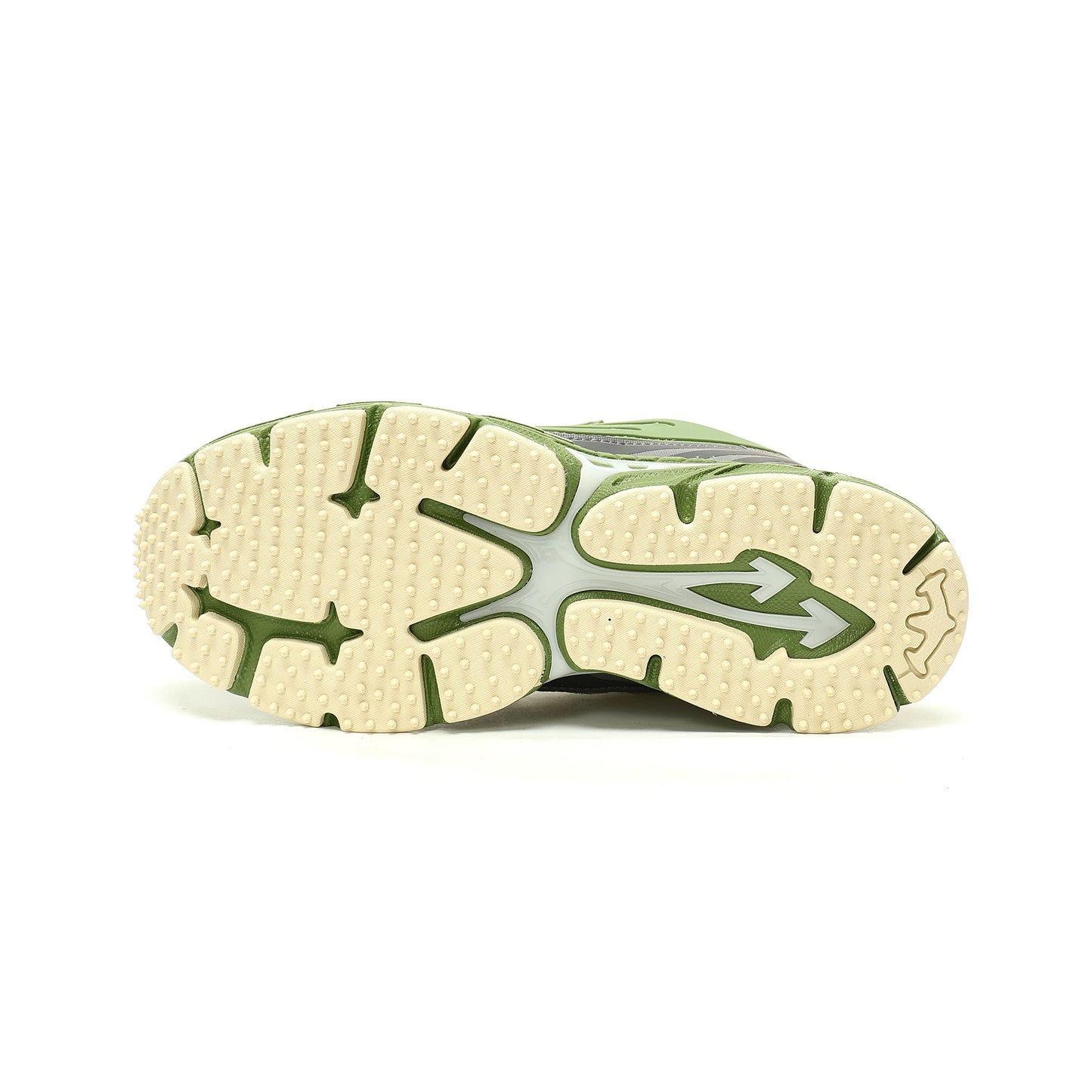 Off-White™ "Be Right Back" Sneaker — BRB   Green/Grey